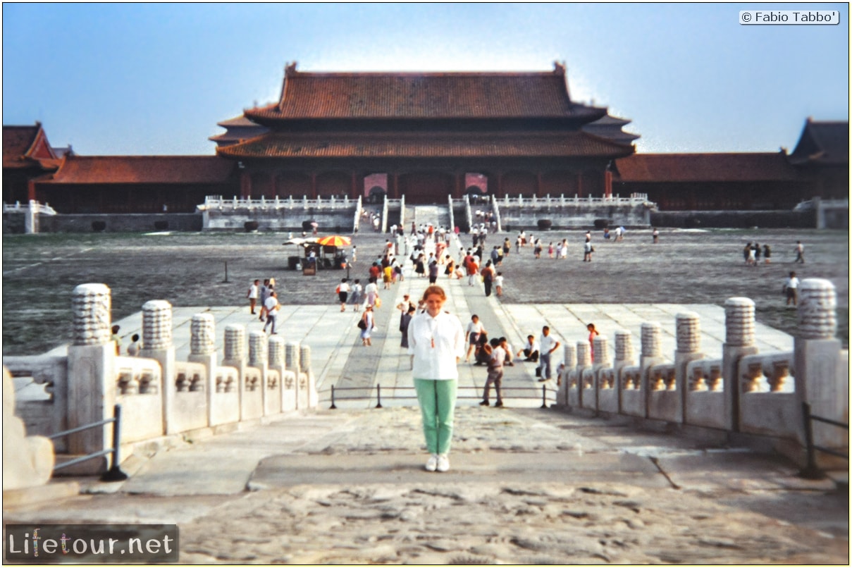 Fabio's LifeTour - China (1993-1997 and 2014) - Beijing (1993-1997 and 2014) - Tourism - Forbidden City (1993) - 12954