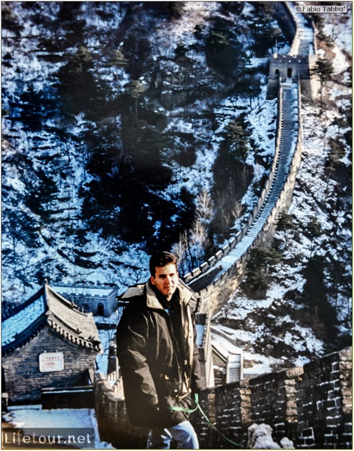 Fabio's LifeTour - China (1993-1997 and 2014) - Beijing (1993-1997 and 2014) - Tourism - Great Wall (1993) - 13057